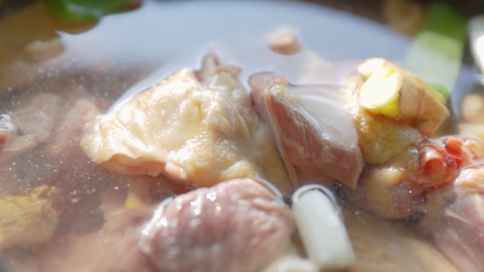 鸭肉炖汤食材