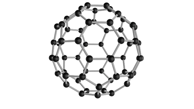 碳60分子模型E3D模型