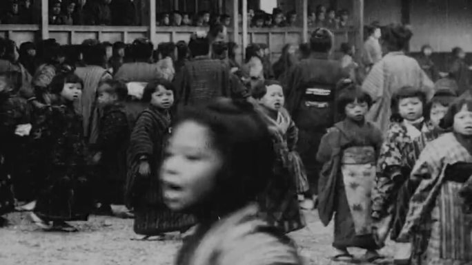 1901年日本儿童