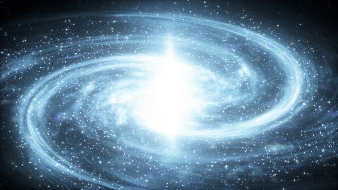 星云 蓝色梦幻唯美星云 星空 浩瀚宇宙