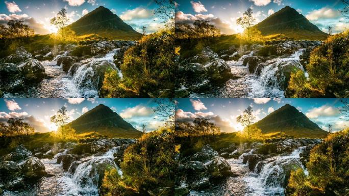苏格兰美丽的风景视频素材