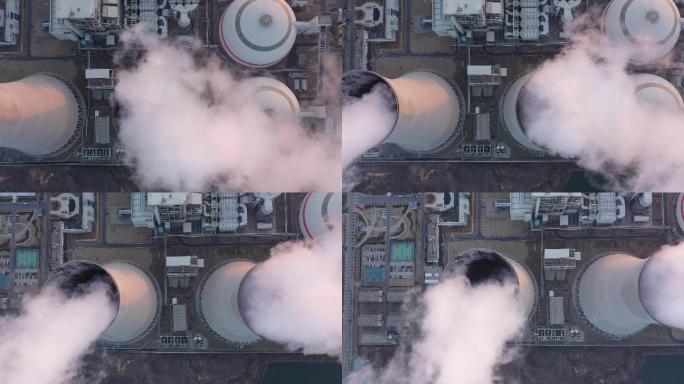 火力发电站厂区污染排放废气烟雾排毒