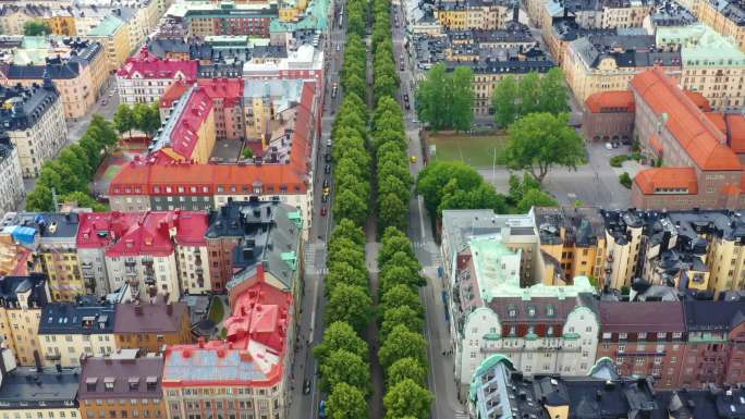 斯德哥尔摩市中心国外外国瑞典风景风光美景