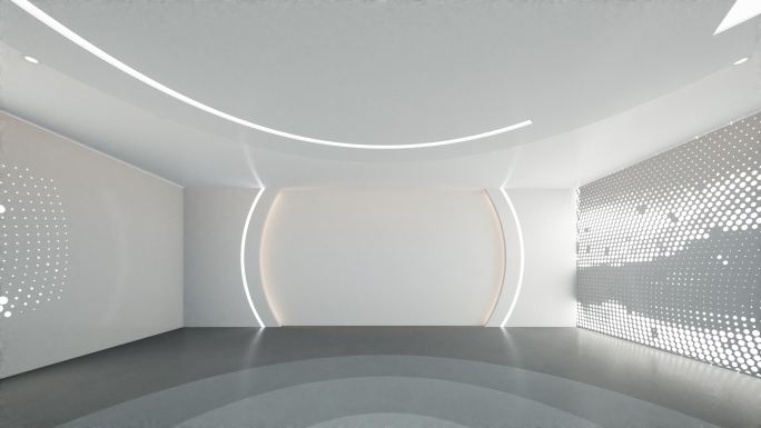 科技感室内正面