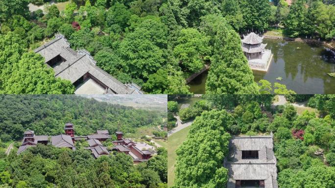 湖北襄阳习家池夏季风光