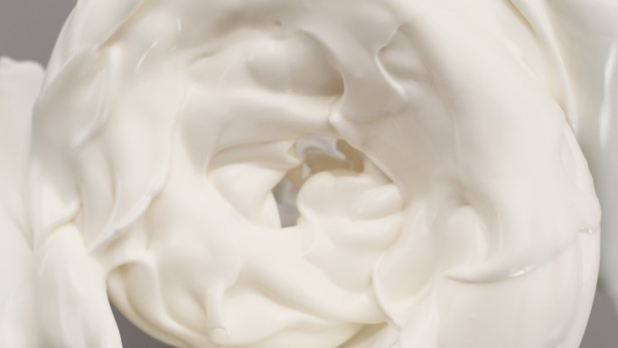 奶油状的牛奶宣传片慢镜头蛋白质