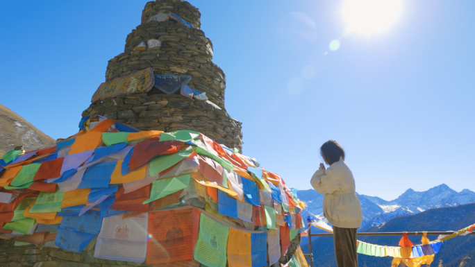 经幡、朝拜祈福