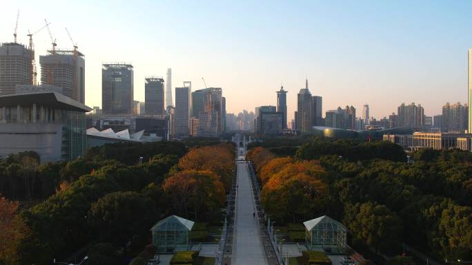 上海世纪公园中轴线