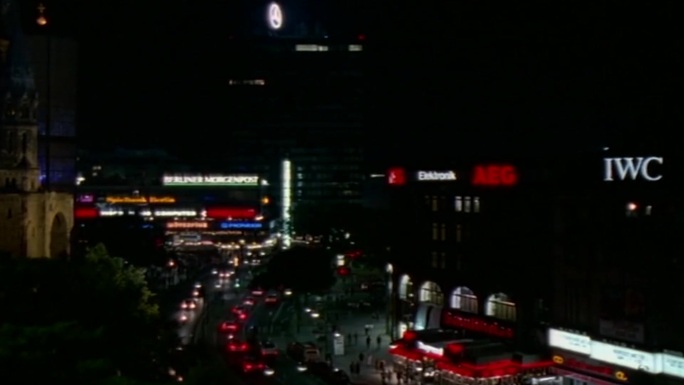 80年代德国夜景
