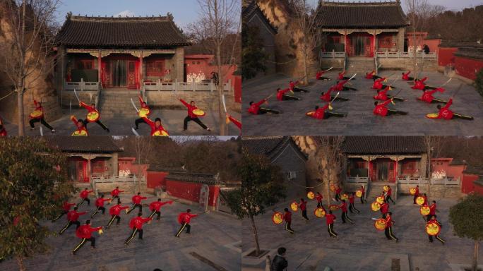 风穴寺香积寺千峰寺门牌练功