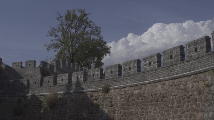 古城墙4K航拍素材