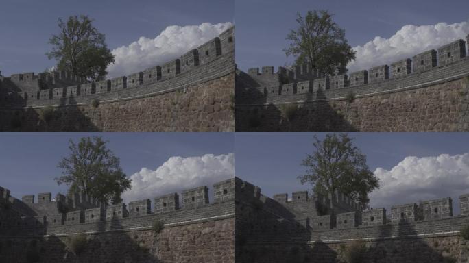 古城墙4K航拍素材