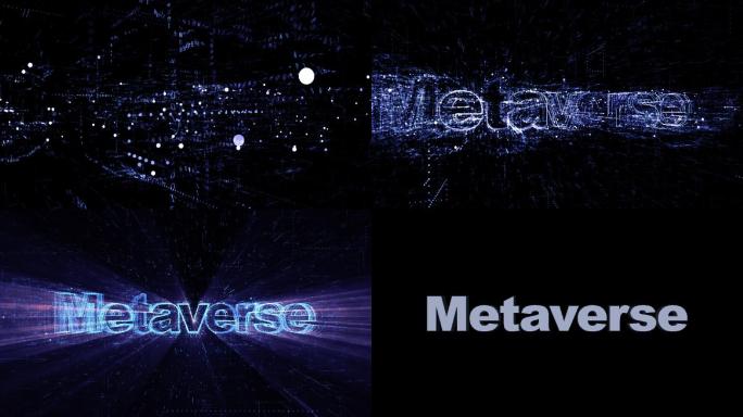 Metaverse元宇宙logo标题