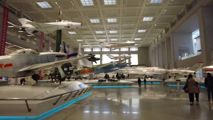 军事博物馆 航空飞机展 北京地标