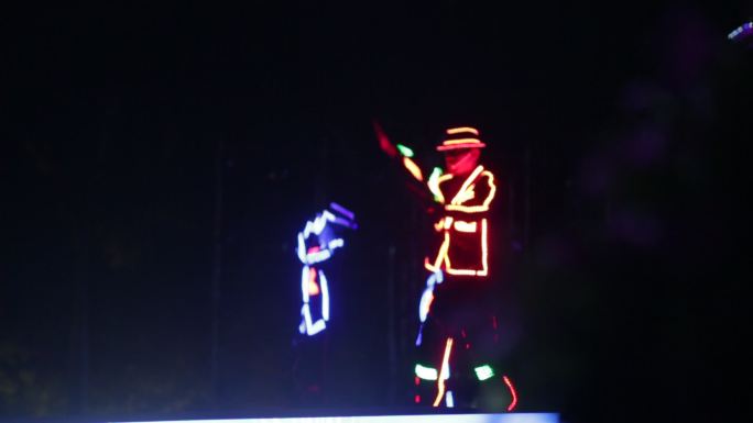 光电 跳舞 科技 表演 灯光秀 游乐场