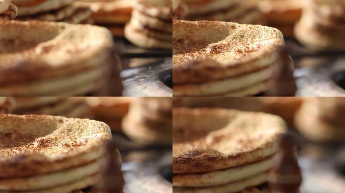 新疆烤馕 新疆美食 烤馕 馕 烤饼
