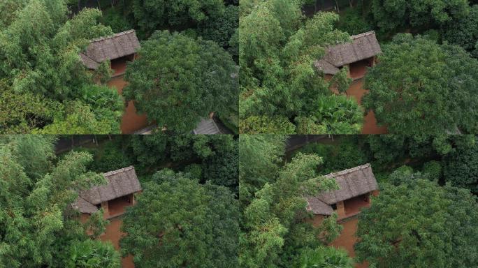 雷锋生平事迹陈列馆航拍