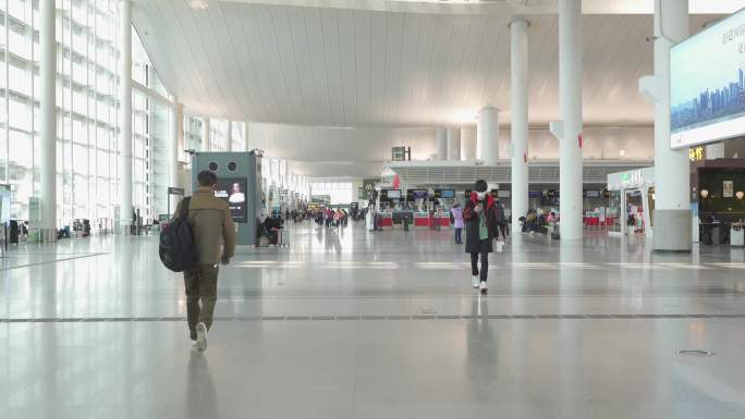 萧山国际机场  疫情防控 杭州 人流量