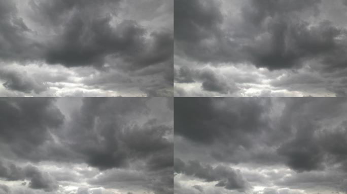 天空和云彩的延时拍摄