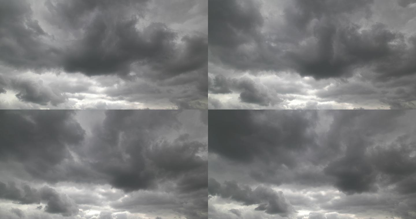天空和云彩的延时拍摄