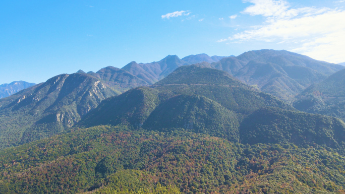 4K航拍江西庐山5A级景区自然风光