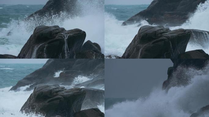 风暴海岸-高速摄影