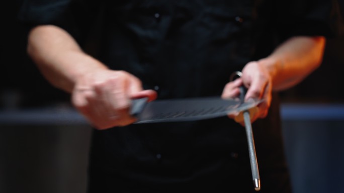 厨师磨刀磨刀棒西餐刀具厨具