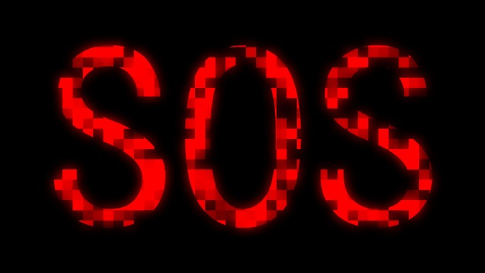 循环带通道-4K大屏LED求救信号SOS
