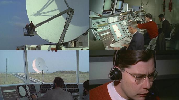 70年代信号塔、电视信号转播