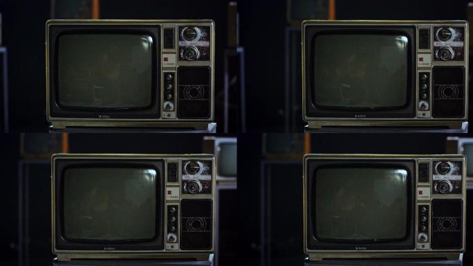 复古电视机可合成素材【4K】
