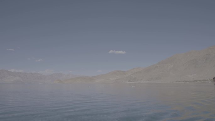 4k原素材可调色-西藏呵里班公湖