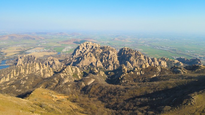 4K航拍河南嵖岈山5A级风景区