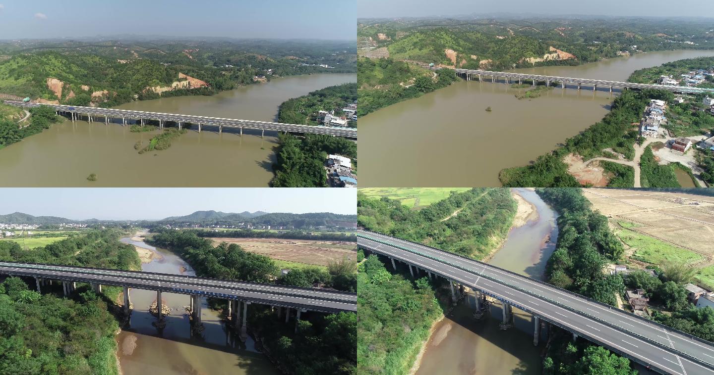 河道上的高速公路运输大气交通网中国速度