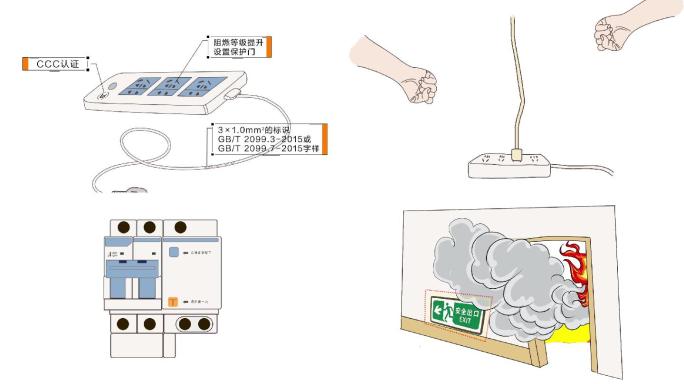 如何正确使用插线板