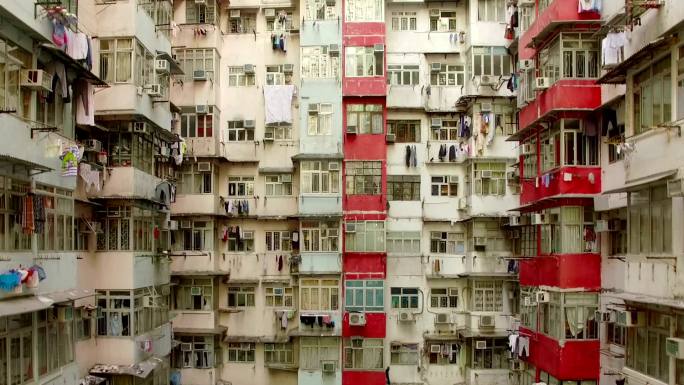 老旧居民楼风景大楼住宅