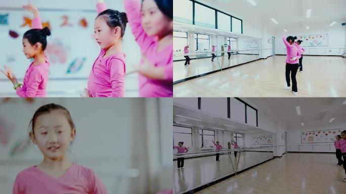 小学学校舞蹈社团双减活动小学生拉丁舞蹈