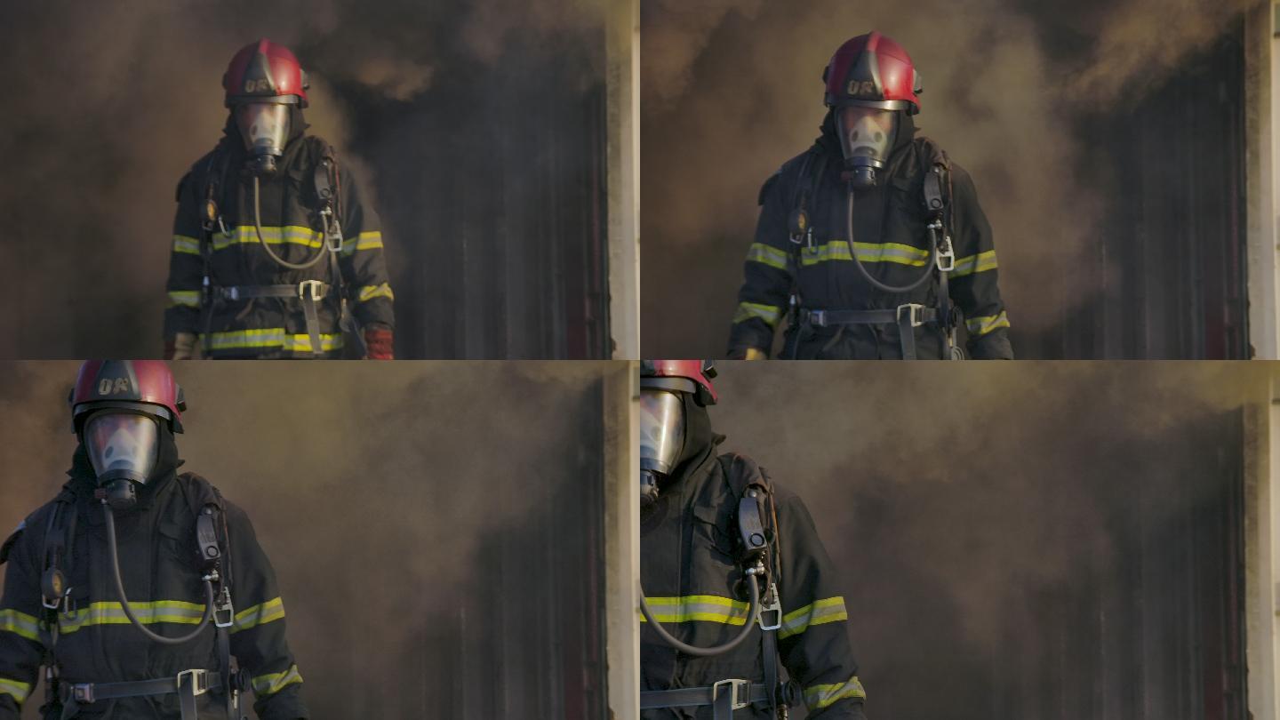 消防队员消防员消防灭火救火救援