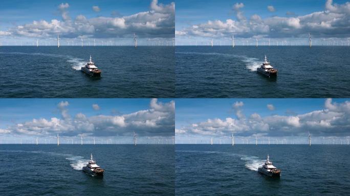 海上风力涡轮机轮船邮轮帆船旅游极限运动