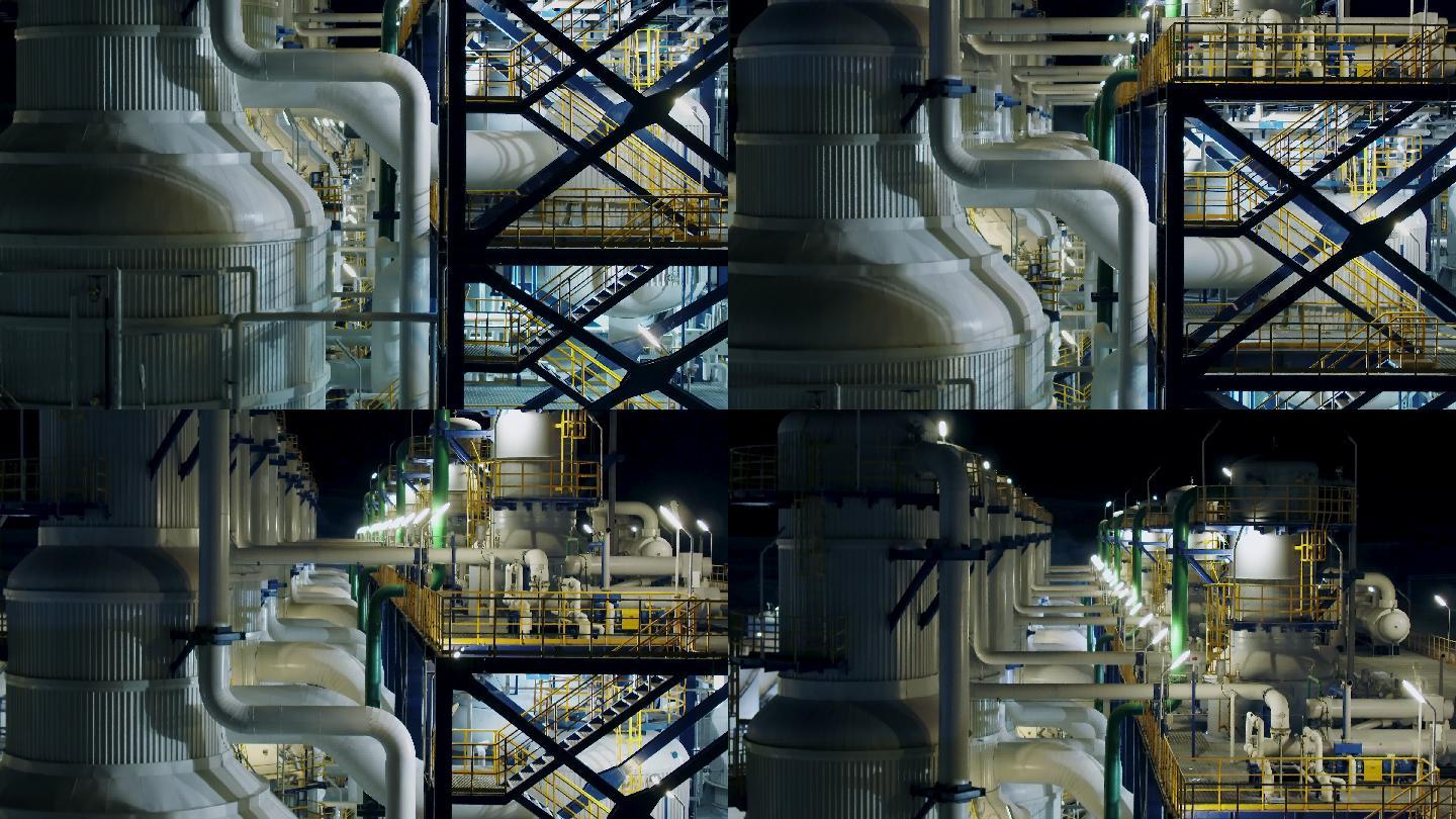 工厂冷却塔机器机械设备管路加工生产制造
