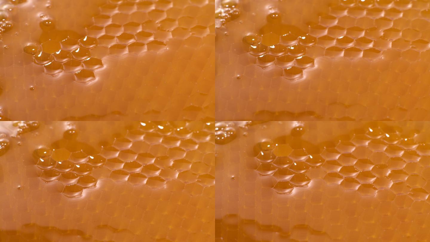蜂窝背景纹理营养品保健品蜂蜜
