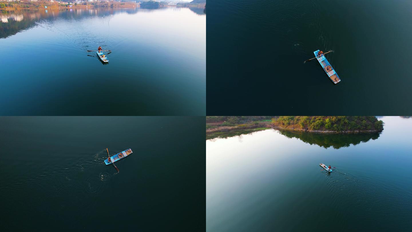 湖泊划船好生态