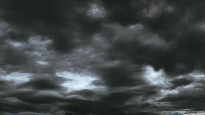 【HD天空】阴天云景暗色光影灾难天空灰暗