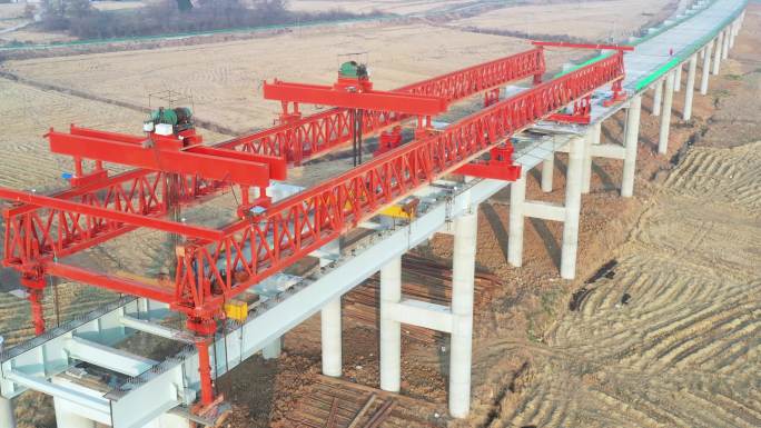 架桥机高速公路施工架桥机 钢箱梁桥梁施工