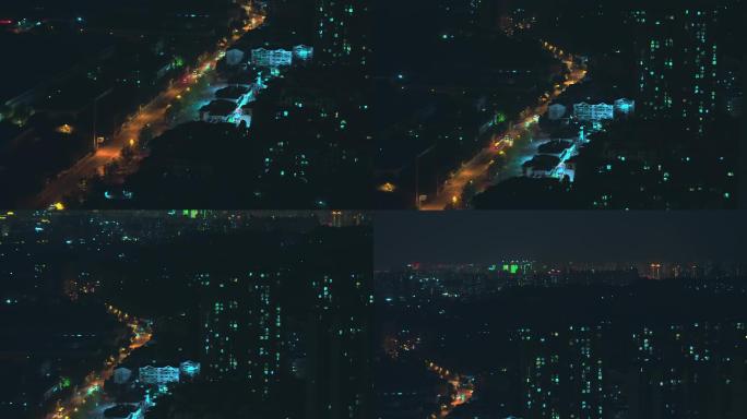 「原创」城市4k航拍夜景