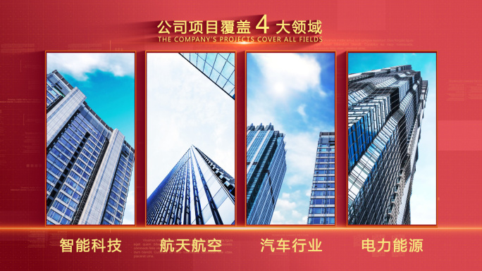 分屏分类图文展示