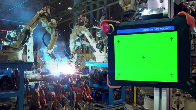 工业机器人机械化生产流水线设备自动化工厂