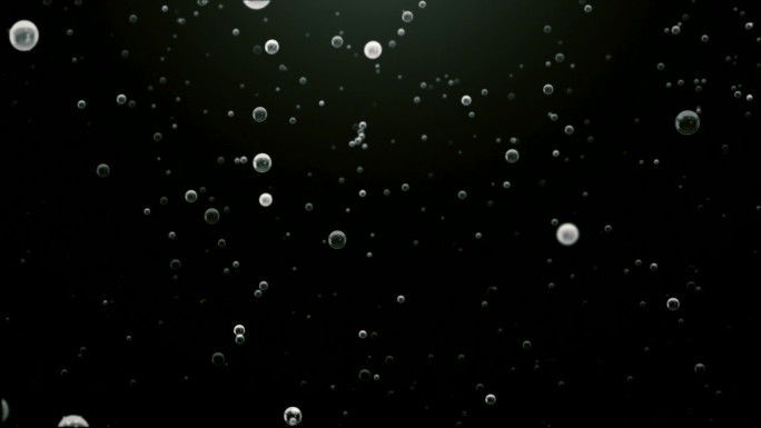 水下气泡冰饮饮品特效动画背景素材