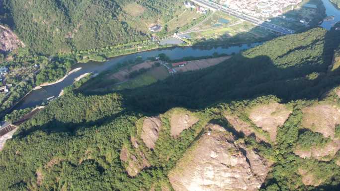 诸暨同山汤江岩风景区风光