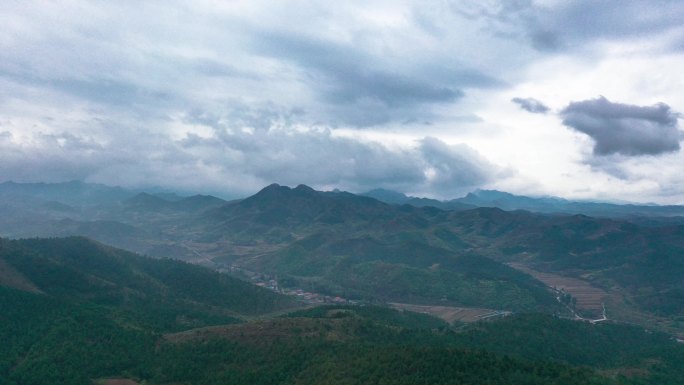 大山云层延时