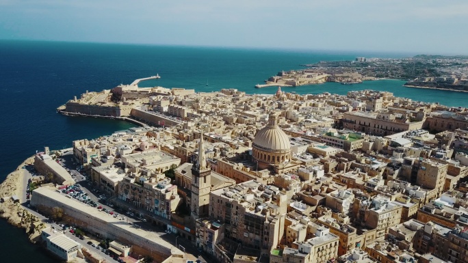 马耳他-地中海旅游，瓦莱塔